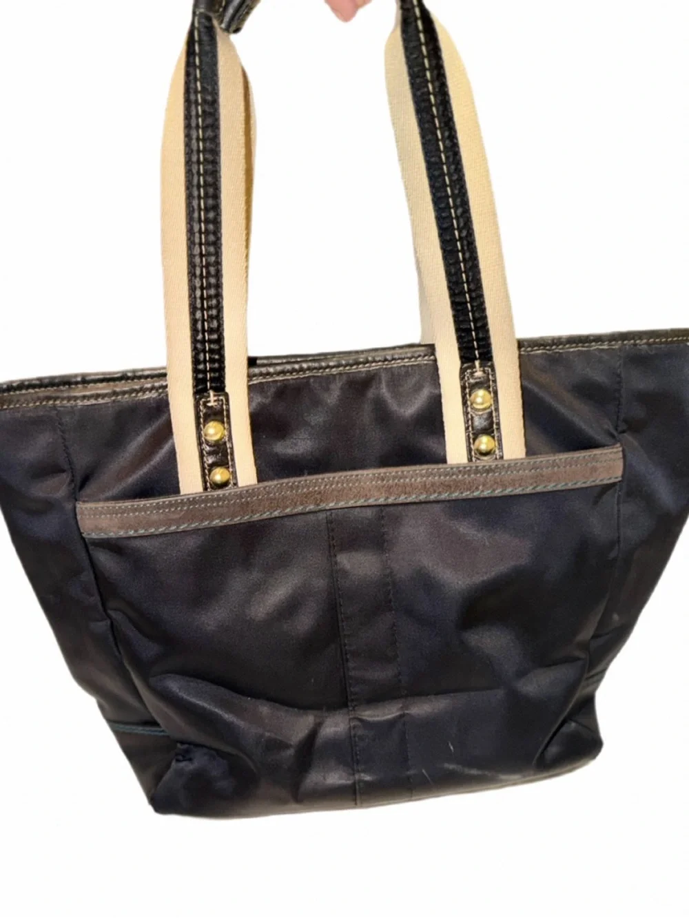 Coach Black Hampton Tote, good condition, lots of space❤️❤️ - Picture 2 of 14